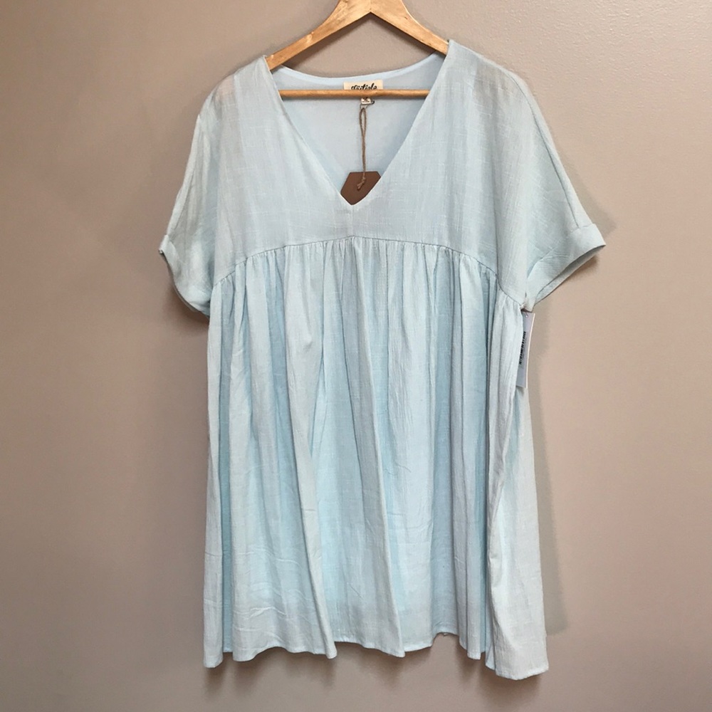 Powder blue dress/tunic